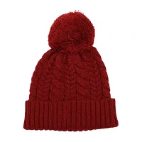 Frye and Co. Womens Pom Beanie