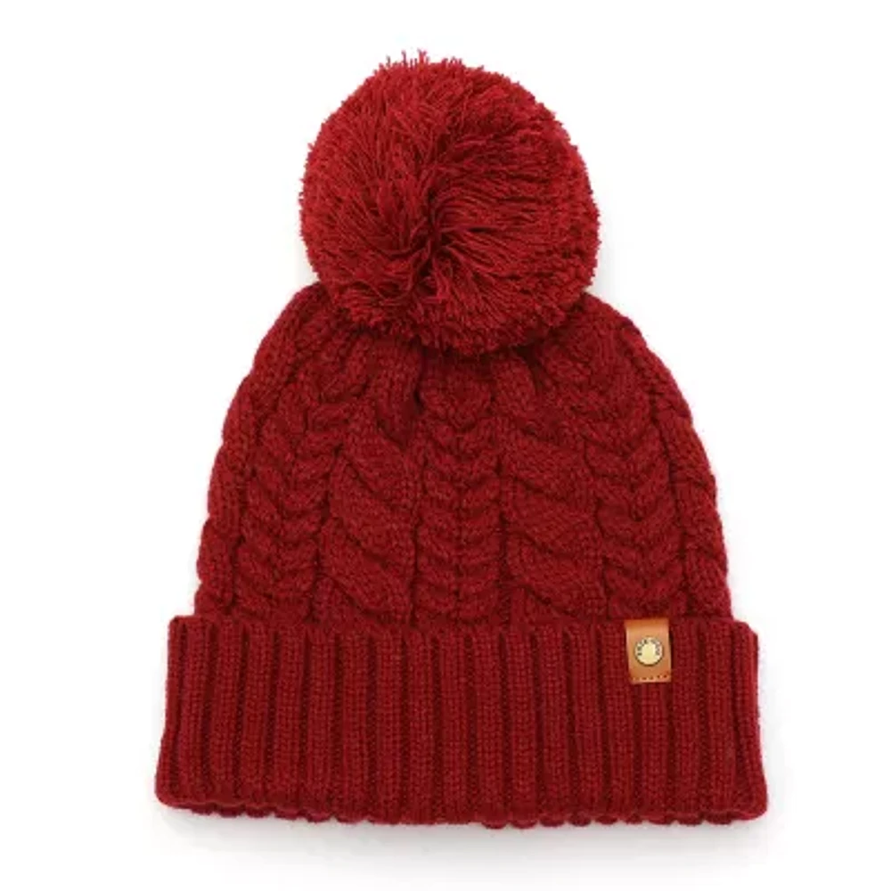 Frye and Co. Womens Pom Beanie