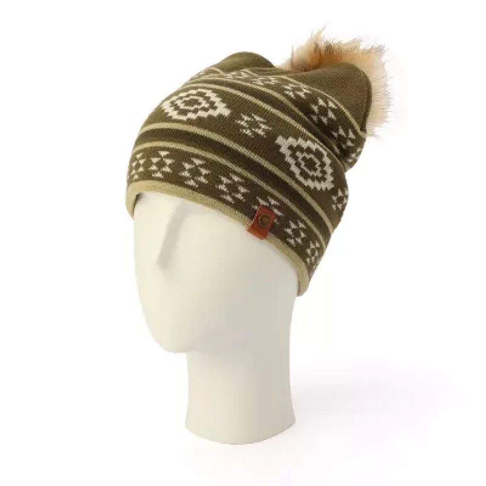 Frye and Co. Womens Pom Beanie