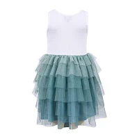 Lilt Little & Big Girls Sleeveless Tutu Dress