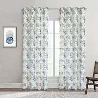 Florence Sheer Grommet Top Single Curtain Panel