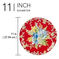 Certified International Blossom 4-pc. Earthenware Dinner Plate