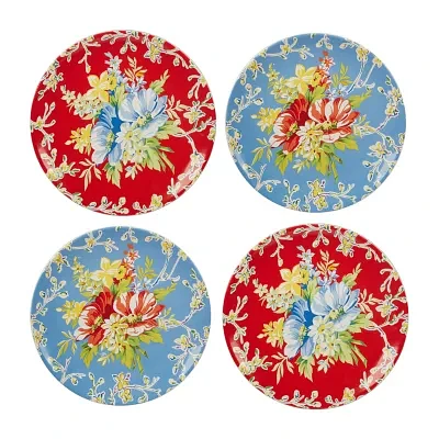 Certified International Blossom 4-pc. Earthenware Dinner Plate