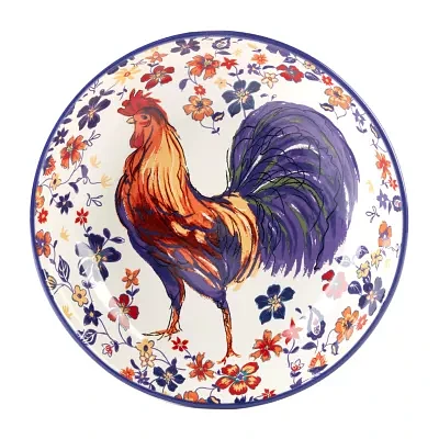 Certified International Morning Rooster Serving Bowl