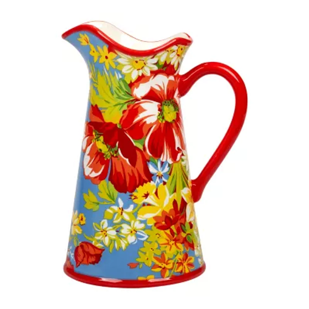 Certified International Blossom Serving Pitcher