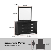 Burkhart 6-Drawer Dresser