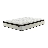 Signature Design by Ashley Chime 12" Plush Hybrid Mattress a Box