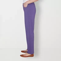 Alfred Dunner Charm School Womens Straight Pull-On Pants