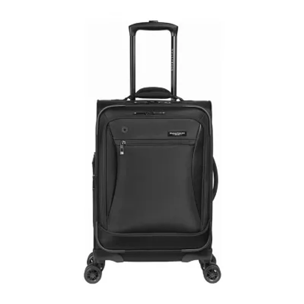 Wallybags Solutions 20” Expandable Spinner Carry-On With Padded Electronics Pockets