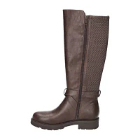 Easy Works By Street Womens Austyn Stacked Heel Riding Boots