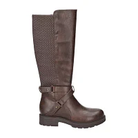 Easy Works By Street Womens Austyn Stacked Heel Riding Boots