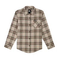 Quiksilver Big Boys Long Sleeve Flannel Shirt