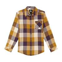 Quiksilver Big Boys Long Sleeve Flannel Shirt