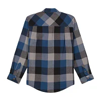 Quiksilver Big Boys Long Sleeve Flannel Shirt