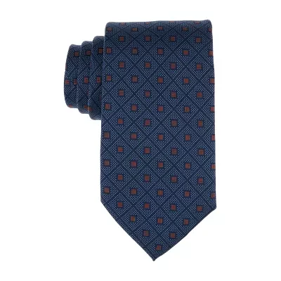 Stafford Rozett Neat Chevron Tie