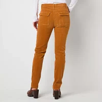 a.n.a Womens High Rise Straight Corduroy Pant