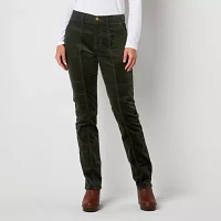 a.n.a Womens High Rise Straight Corduroy Pant