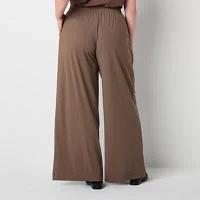 Stylus Wide Leg Pleated Pant