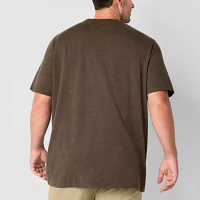 St. John's Bay Big and Tall Mens Crew Neck Short Sleeve T-Shirt