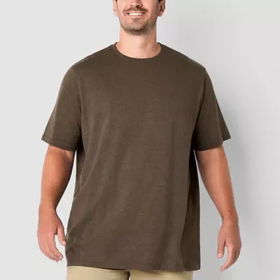St. John's Bay Big and Tall Mens Crew Neck Short Sleeve T-Shirt