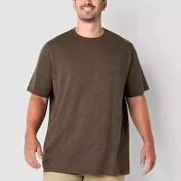 St. John's Bay Big and Tall Mens Crew Neck Short Sleeve T-Shirt