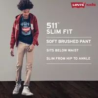 Levi's 511 Sueded Big Boys Husky Slim Pant