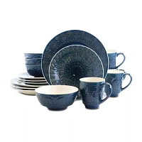 Elama Perta 16-pc. Stoneware Dinnerware Set