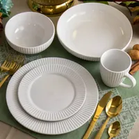 Elama Elle 18-pc. Dinnerware Set