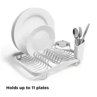 Umbra White Nickel Dish Rack