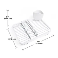 Umbra White Nickel Dish Rack