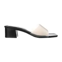 Journee Collection Womens Jaydin Block Heel Pumps