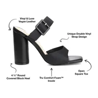 Journee Collection Womens Luca Block Heel Pumps