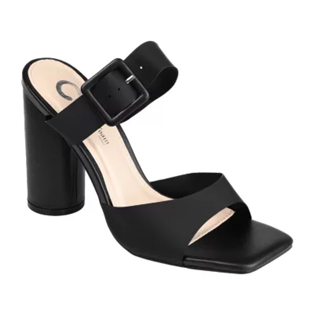 Journee Collection Womens Luca Block Heel Pumps