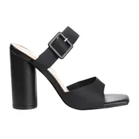 Journee Collection Womens Luca Block Heel Pumps