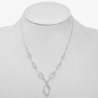 Monet Jewelry Silver Tone 16 Inch Y Necklace