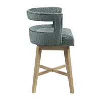 Madison Park Crimson Swivel Counter Stool