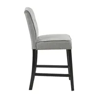 Madison Park Misha 26 Inch Tufted Counter Stool