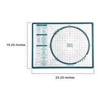 Taste of Home 25.25"x19.25" Silicone Pastry Mat