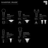 Sharper Image Power Percussion Deep Tissue Massager