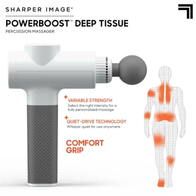 Sharper Image Deep-Tissue Rechargeable Massager