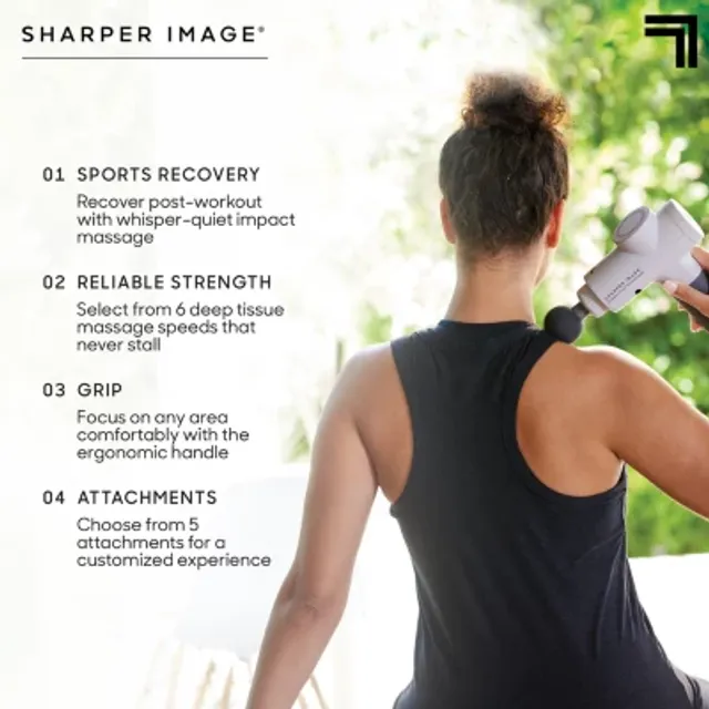 Sharper Image Realtouch Cordless Neck And Shoulder Shiatsu Massager : Target