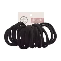 Kitsch Nylon Elastics 20pc Set Black