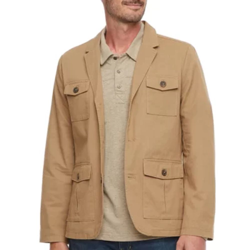 mutual weave Mens Utility Blazer