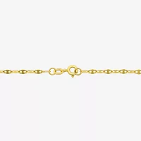 10K Gold Hollow Link Chain