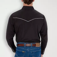 Ely Cattleman Big and Tall Mens Long Sleeve Western Shirt