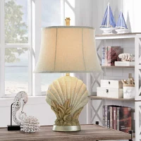 Stylecraft 18.5 W Sandstone Table Lamp