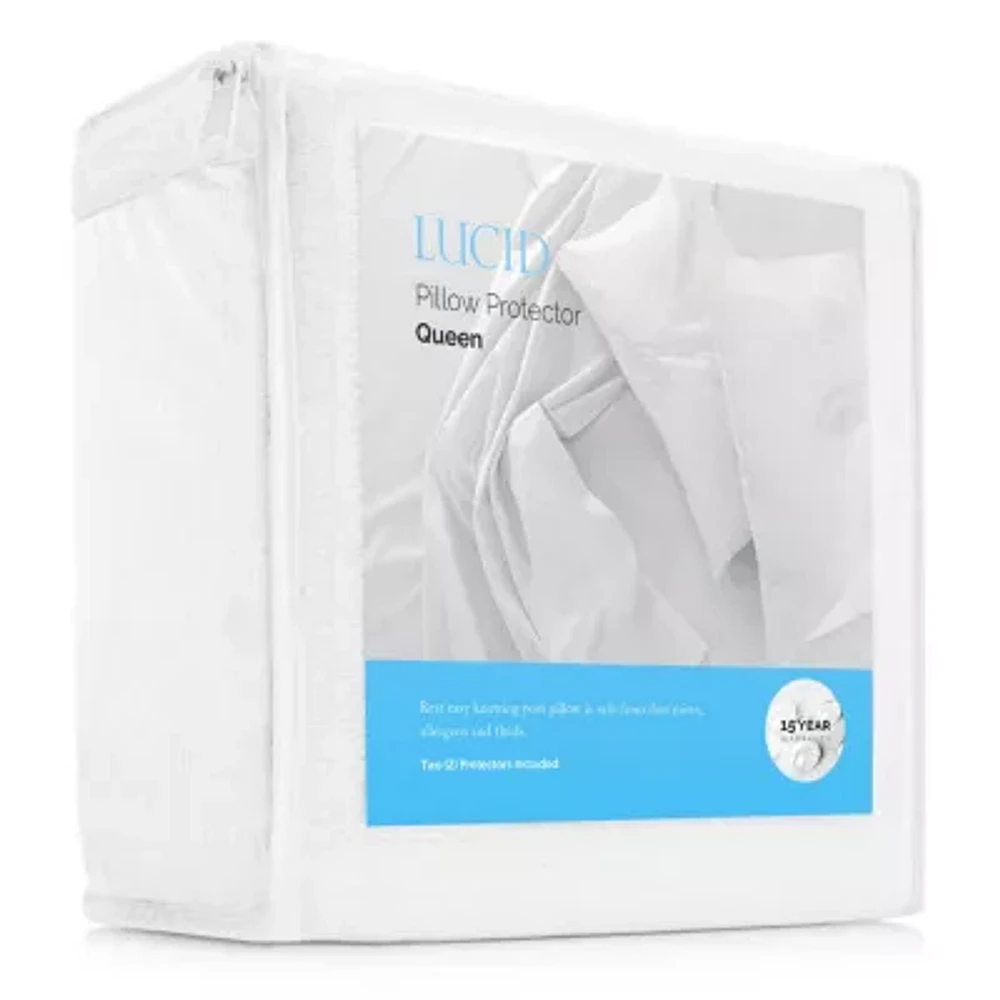 Lucid Premium Waterproof Pillow Protector Set