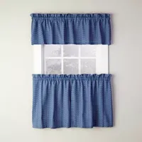 Saturday Knight Hopscotch 2-pc. Rod Pocket Window Tier