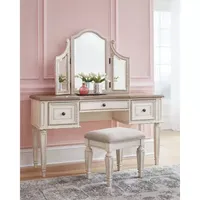 Signature Design by Ashley® Realyn Bedroom Collection 2-pc. Vanity Set