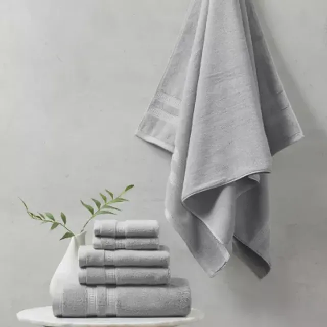 Linden Street Organic Cotton Sculpted Bath Towel - JCPenney